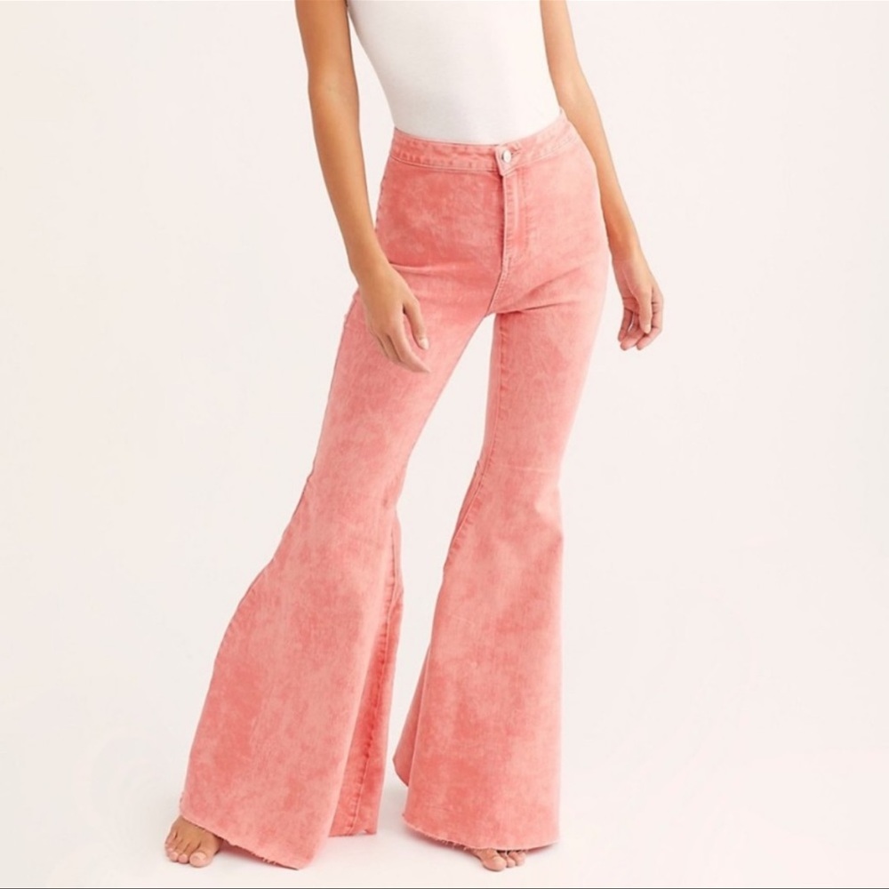 Free people bell bottoms
